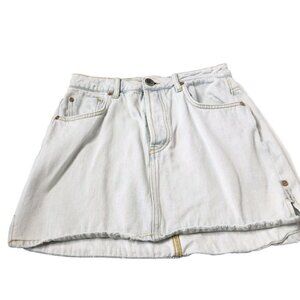 One Teaspoon Women's 28 Brando Mini Jean Skirt
